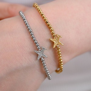 Pulsera delicada de avión chapada en oro de 18 quilates, joyería de viaje, pulsera pequeña de avión, pulsera elástica de acero inoxidable, regalo de <span class=keywords><strong>capitán</strong></span> - Product Image 3