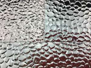 Plaque en aluminium gaufrée personnalisée, plaque en stuc nervurée pour éclairage de culture - Product Image 3