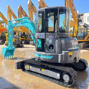 รถขุดขนาดเล็ก Kobelco รุ่น Sk55 Sk75 Sk135 Sk200 Sk210 Sk300 รถขุดมือสองพร้อมระบบไฮดรอลิก รถขุดตีนตะขาบขนาดเล็กมือสอง - Product Image 1