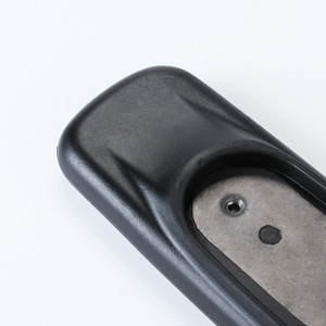 Reposabrazos de Cuero PU Negro, Juego de 2 Piezas Fijas con Giro de 360 Grados, Diseño Minimalista para Sillas de Juego - Product Image 3