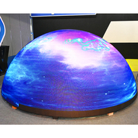 Esfera de vídeo LED de bola de fábrica personalizada diámetro de pantalla Irregular 1m 2m 3M 4m pantalla LED de forma de globo impermeable esférica Flexible