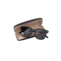 Boîte d'emballage en gros pour lunettes de soleil à prix abordable, étui à lunettes de mode, étui rigide en métal pour lunettes