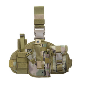 600D Nylon Camo Adjustable Leg Mount Storage Pouch Waterproof Foldable MOLLE System Outdoor Camping Hiking Field Tool Carry Slee - Product Image 2