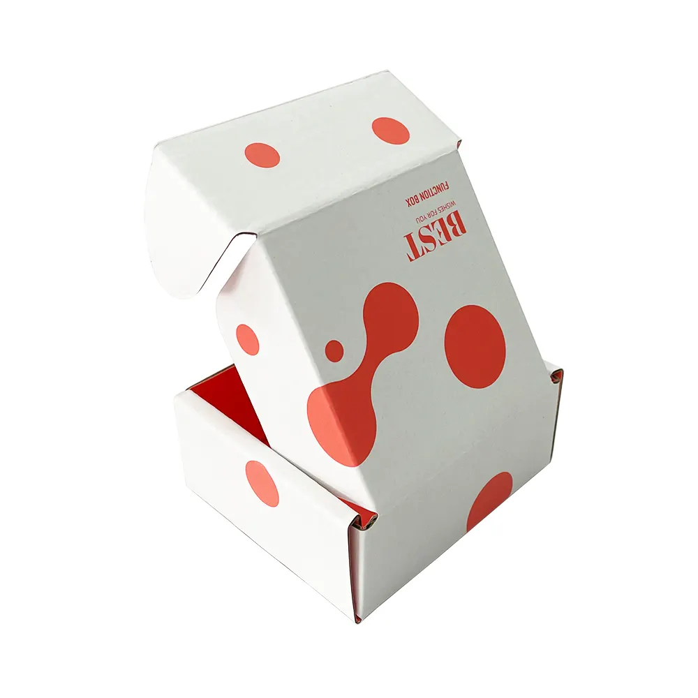 SHIRUN 맞춤형 골판지 우편함 란제리 T 셔츠 의류 종이 포장 상자 자신의 로고가있는