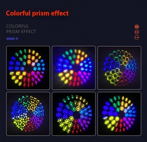 Luz de escenario con cabezal móvil profesional DMX512 de 230W 7R, bombillas halógenas LED COB RGBW para DJ, discoteca, actuaciones de boda para parques temáticos - Product Image 5