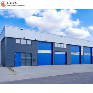 Dijual gudang industri prefabrikasi/Lokakarya/gudang struktur baja rangka bangunan logam - Product Image 3