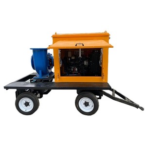 Camion pompe mobile de grande capacité pour la lutte contre les inondations, drainage d'urgence municipal, irrigation agricole, 100 ch - Product Image 2