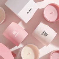 Großhandel Luxus Retro Multi-Farben Glitter Boro silikat Glas Gläser Aroma Kerze Soja Wachs Mitternacht Jasmin Duft kerze