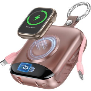 <span class=keywords><strong>Batterie</strong></span> <span class=keywords><strong>externe</strong></span> portable ultra-rapide 10000 mAh, charge rapide 22,5 W, écran LED, câbles intégrés <span class=keywords><strong>pour</strong></span> <span class=keywords><strong>iPhone</strong></span> 17/16/15/14/13 - Product Image 1