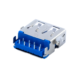 Connecteur USB 3.0 Type A Femelle 9P 2,97 mm 10A pour Applications Automobiles sur PCB Modèle 1181-12XAH-23A - Product Image 1