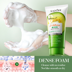 Sadoer Top bán trái cây <span class=keywords><strong>Kiwi</strong></span> VC hữu cơ chăm sóc da axit amin rửa mặt sữa rửa mặt làm trắng sâu sạch Sữa rửa mặt - Product Image 5
