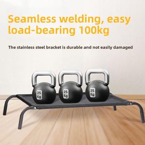 Lit pour animaux de compagnie UFBemo, pour chien et chat, surélevé, en maille respirante, lavable, avec cadre rectangulaire, pour l'intérieur et l'extérieur, confortable pour dormir - Product Image 5