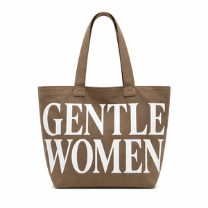 Custom Logo <b>Large</b> Capacity Canvas Tote <b>Bag</b> Fabric Letter Logo Canvas Shopping Fashion Handbag Canvas Tote <b>Bag</b> - Product Image 2