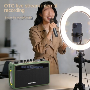 Microphone sans fil intelligent <span class=keywords><strong>pour</strong></span> <span class=keywords><strong>karaoké</strong></span> en extérieur, haut-parleur avec connexion TWS, best-seller de Great Walls - Product Image 3