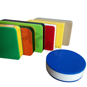 カスタムオレンジパターンテクスチャマリングレード右舷ダブルカラーHDPEシーボードパネルUV安定化プラスチックシート - Product Image 4