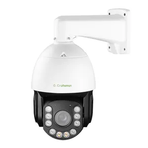 GX-PL4X20D-M8C Xmeye 8MP 4K Security IP POE PTZ Surveillance Camera With 20x Zoom Full Color Auto Tracking Two-way Audio