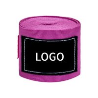 Bandages de boxe professionnels en gros, 3m 5m, multicolores, personnalisables, pour karaté, Muay Thai, MMA