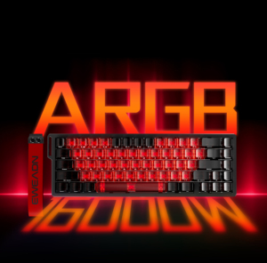 EWEARN ZAP68 Pro Teclado Mecánico Inalámbrico de Tres Modos, 68 Teclas Intercambiables para Juegos, Gatillo Rápido, Efecto Hall Magnético, Gateron Axis - Product Image 1