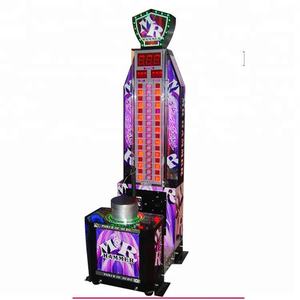 Máquina de Boxeo Gigante Operada con Monedas, Juego de Martillo de Golpeo con Redención de Lotería - Product Image 3