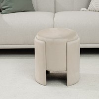 Bailey Custom Velvet Tufted Pouf Osmanischer Hocker Mit Aufbewahrung Runder Hocker Osmanischer Fuß schemel Stuhl Fuß Für Wohnzimmer