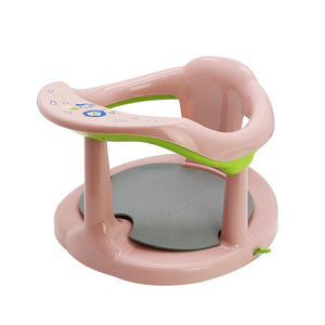 Siège de bain pour bébé OEM, bleu clair, en plastique, 0-12 mois, chaise de soutien pour le bain - Product Image 2