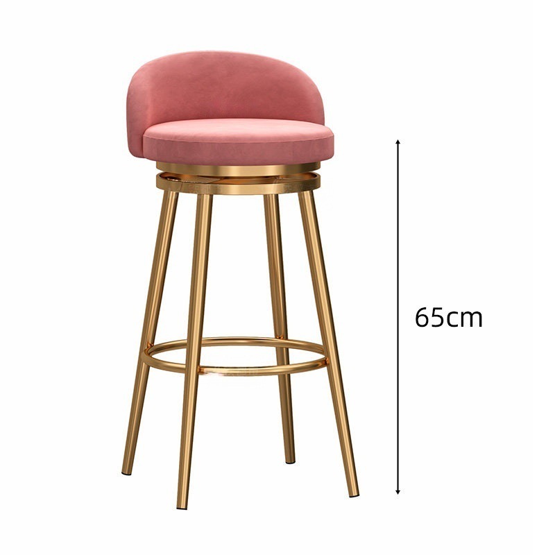 Jambe en or rose