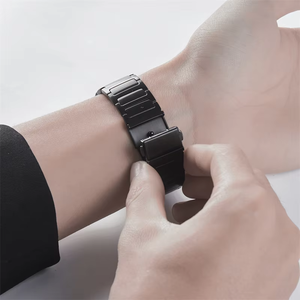Bracelet en titane de 22 mm pour Apple Watch et Huawei Watch 4 <span class=keywords><strong>4PRO</strong></span>, bracelet en métal de luxe pour homme pour Huawei WatchGT3 Pro - Product Image 5