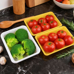 Barquette en plastique PP pour supermarchés, barquette en plastique pour emballages alimentaires, adaptée aux supermarchés <span class=keywords><strong>de</strong></span> produits frais, aux magasins <span class=keywords><strong>de</strong></span> fruits et aux marchés <span class=keywords><strong>de</strong></span> fruits <span class=keywords><strong>de</strong></span> <span class=keywords><strong>mer</strong></span> - Product Image 2