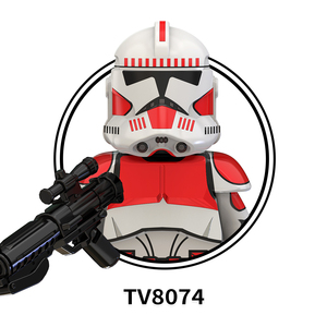 Figuras de Acción de Soldados Espaciales, Soldado Clon 212 501, Anakin Skywalker, <span class=keywords><strong>Obi</strong></span>-<span class=keywords><strong>Wan</strong></span>, Bloques de Construcción, Juguetes para Niños TV6108-6116 - Product Image 6