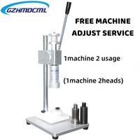 Machine à sertir les flacons de bureau scellant parfum vaporisateur bouteille en verre capsuleuse outil de sertissage manuel collier presse capsulage