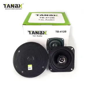 Fabriek Groothandel Hoge Geluidskwaliteit 4 Inch Auto Audio Deur Speaker Coaxiale Luidsprekers Met Goede Tweeter (412b)