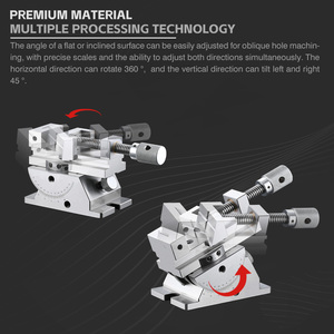 <span class=keywords><strong>Etau</strong></span> universel réglable à 3 axes avec base pivotante UAV-20 - Product Image 3