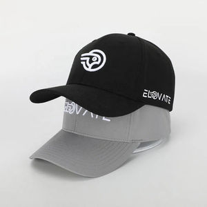 Wholesale Custom 3D Embroidery Logo 6 Panel Dad Hat High Quality Black Polyester Gorras Mens <b>Women</b> Sport Embroidery <b>Baseball</b> <b>Cap</b> - Product Image 1