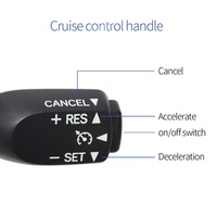 EASYGUARD Toyota Cruise Control Kiti Sabit Hız Kablolu Bağlantı Elektronik Gaz Kolu Anahtarı 1 Yıl Garanti Crown'a Uyumlu