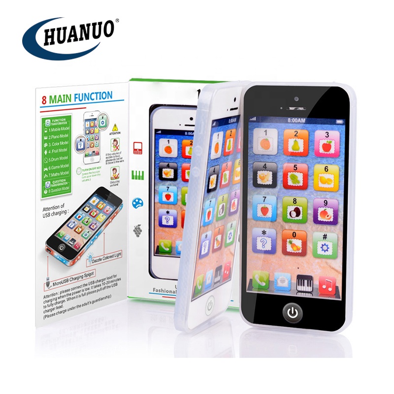 Mini Plastic Learning Mobile Phone для Children, Educational Toy для Kids, Simulation English Learning Phone