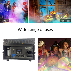 Nuova Macchina del Fumo da 1500W per Effetti Scenici, Adatta per DJ, Discoteche, Feste, Matrimoni, Concerti, Bar, Natale, con Controllo Remoto DMX - Product Image 2