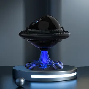 Lonvis New Design 3D Starry Light Decorative Lights UFO Led Star Night Projector UFO Aurora Projector with Custom Image