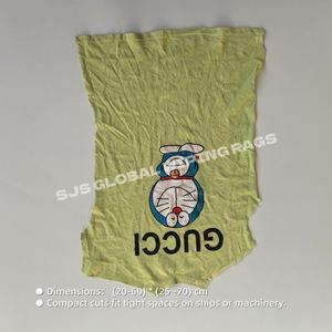 Trapos de Limpieza de Algodón de Colores para Uso Industrial, 1 Kilo, Mezcla de Colores, Trapos de Algodón de Alta Calidad para Mecánicos - Product Image 3