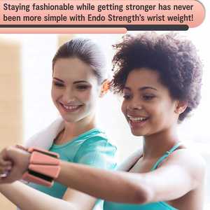 FUXI สายรัดข้อมือสำหรับออกกำลังกายปรับได้สำหรับออกกำลังกาย2LB ฟิตเนสปรับสีโลโก้ได้ - Product Image 5