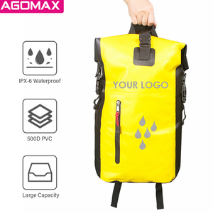 OEM Sac à dos de randonnée et voyage avec logo personnalisé Sac à dos de camping étanche 500D bâche en PVC Sac à dos sec océan - Product Image 3