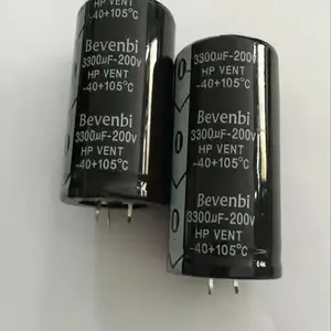 Bevenbi Electrolytic Capacitor 6800uf 120v 6800uf 200v for Welding Machine or Amplifier