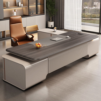 Meubles de bureau commerciaux Bureau de direction Bureau de direction moderne Bureau de direction en forme de L Bureau de direction modulaire Bureau de direction de luxe