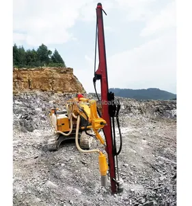 Hot Sale New price mining drilling machine blast hole hydraulic rock drill rig machine