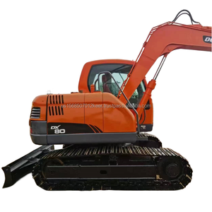Precio bueno Doosan DX80 Excavadora hidráulica sobre orugas usada DOOSAN excavadora cuánto - Product Image 1
