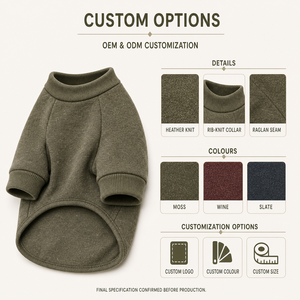 Manteaux et vestes pour chiens, couleur unie, respirant, polyester, toutes saisons, style sportif, vêtements pour chiens - Product Image 2