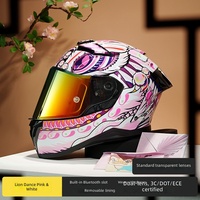 Nouveau casque de moto électrique intégral certifié 3C/DOT/ECE, double visière, chaud pour l'hiver, style chinois, quatre saisons