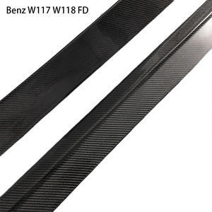 Jupes latérales en fibre de carbone style FD pour Mercedes CLA-Class W118 2021-2026 - Product Image 5