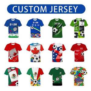 Vêtements de sport unisexes en polyester et coton respirants à séchage rapide, col en V, nouvelle conception, pour toutes les saisons, uniformes de football personnalisés, vente en gros - Product Image 4