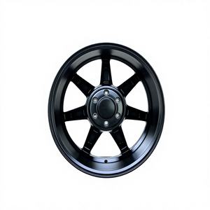 Rines de Aleación de Aluminio 17X9.5 para Autos Clásicos y Deportivos, Color Negro Mate, Gran Venta, Disponibles en Stock - Product Image 1