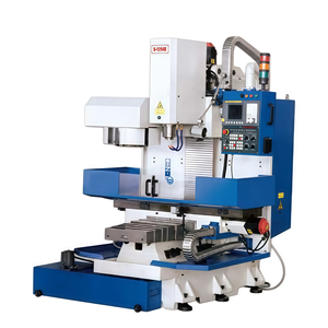 Fresadora CNC FANUC de Tipo Vertical, Multifuncional, Universal, de Servicio Medio, de Alta Precisión, con Husillo BT40 Simple - Product Image 1